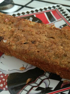 Una foto de Budín de avena con frutas
