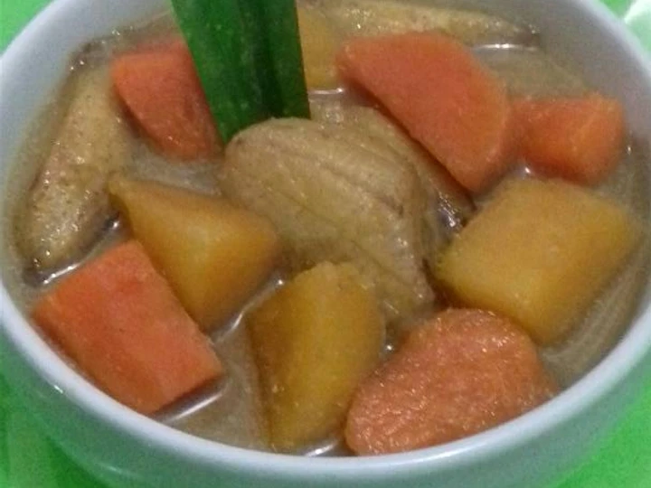 Cara Gampang Membikin Resep  Kolak ubi yang Bisa Manjain Lidah, Sempurna