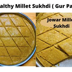 Healthy Jowar Sukhdi (Gor-Papdi) A picture of Healthy Jowar Sukhdi (Gor-Papdi).
