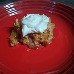 A picture of Gluten-free Peach Crumble.