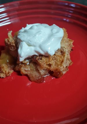 A picture of Gluten-free Peach Crumble.