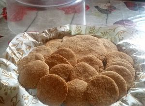 Una foto de Galletas dulces cuatro harinas