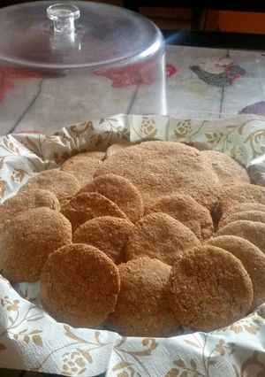 Una foto de Galletas dulces cuatro harinas