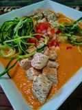 GAZPACHO Con Tallarines de Calabacín...!