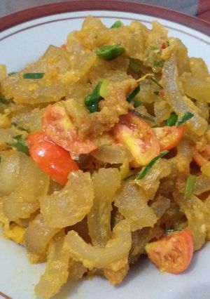 Foto resep Tumis kikil bumbu kuning