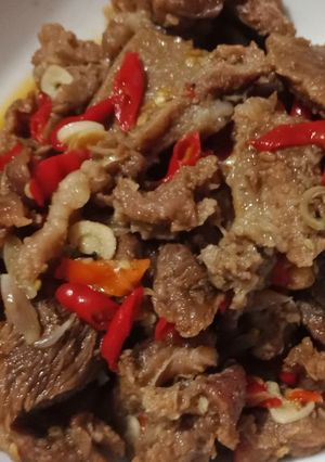 Foto resep Tetelan Sapi Asam Manis Pedesss