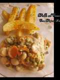 Pollo al Casancrem con Papas Rústicas
