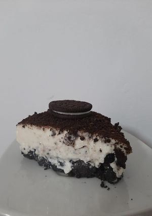Una foto de Cheesecake de oreo 🥧