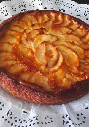 Una foto de Tarta de manzana
