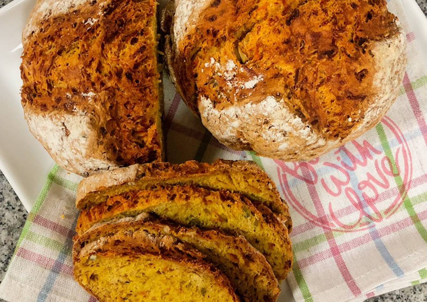 Pan vegano rápido de zapallo (calabaza)