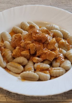 Pesto rosso-s gnocchi recept fotója
