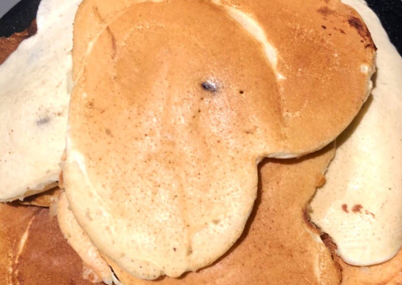 Pancakes vegan aux pépites de chocolat