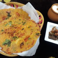 A picture of Tikkar Paratha.
