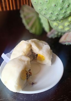 Hình của món Bánh bao nhân thịt.