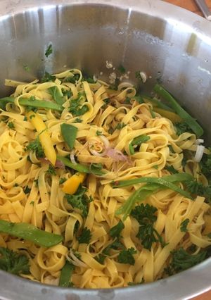 A picture of Quick summer garden pasta.
