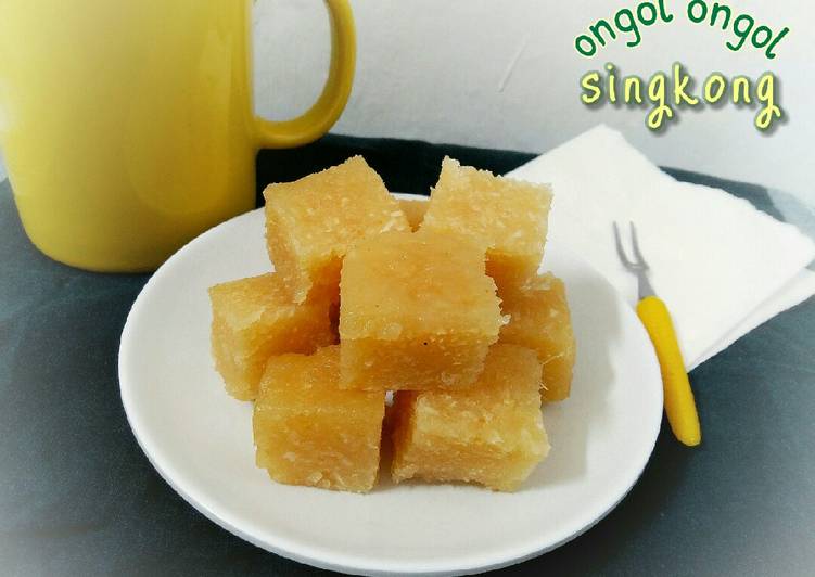 resep cara membuat Ongol ongol singkong