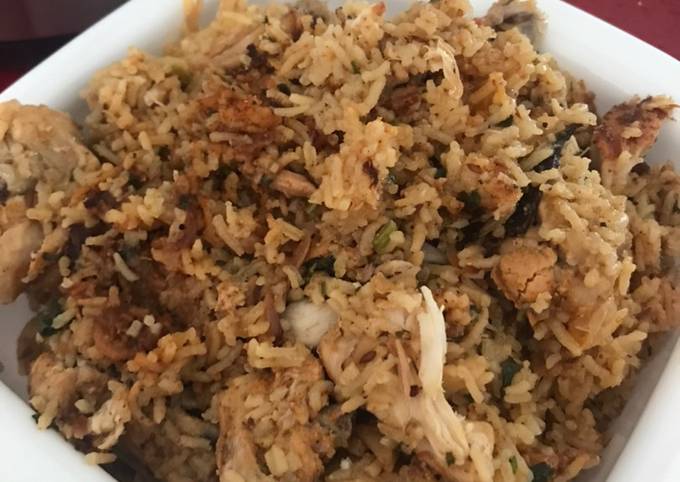 Chicken Biryani Made in Instant Pot