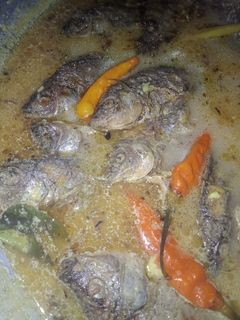 Foto resep Mujahir goreng santan kuning