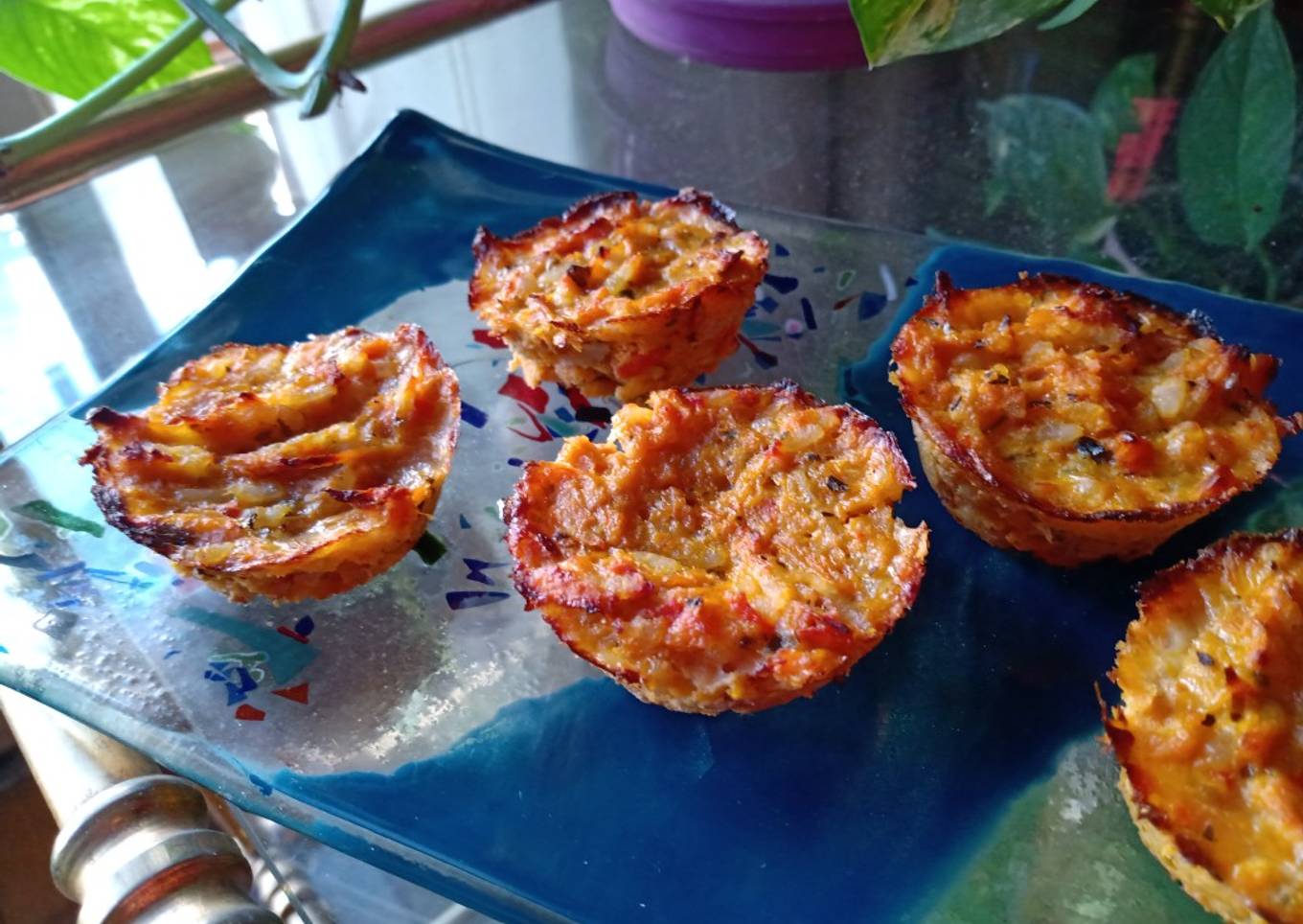 Muffins de verduras para bebés