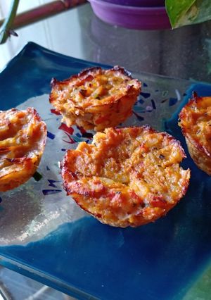 Una foto de Muffins de verduras para bebés
