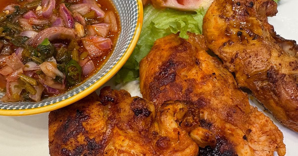 📌 Thai-Style Grilled Chicken | Ayam Panggang Ala Thailand