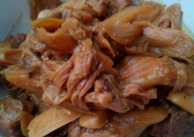 Bagaimana Membuat Gudeg Simpel ala Kanjeng Mami, Sempurna