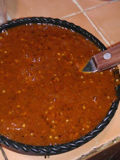 Una foto de Salsa asada