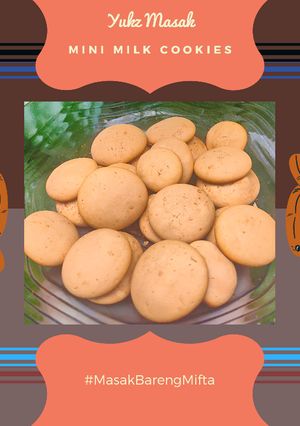 Foto resep Mini milk cookies
