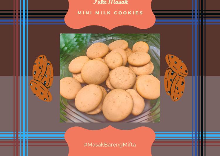 Mini milk cookies