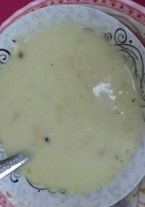 صورة لوصفة شوربه فطر