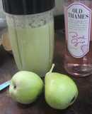 Melón de Galia con peras y ginebra