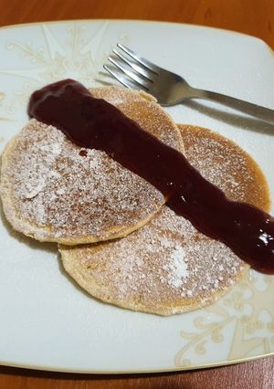 Zablisztes amerikai palacsinta recept fotója