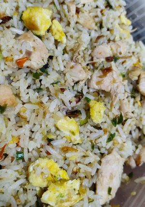 Foto resep Nasi Goreng Ayam Cabe Hijau