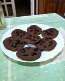 Galletitas de chocolate (veganas, de lentejas y harina de arroz)