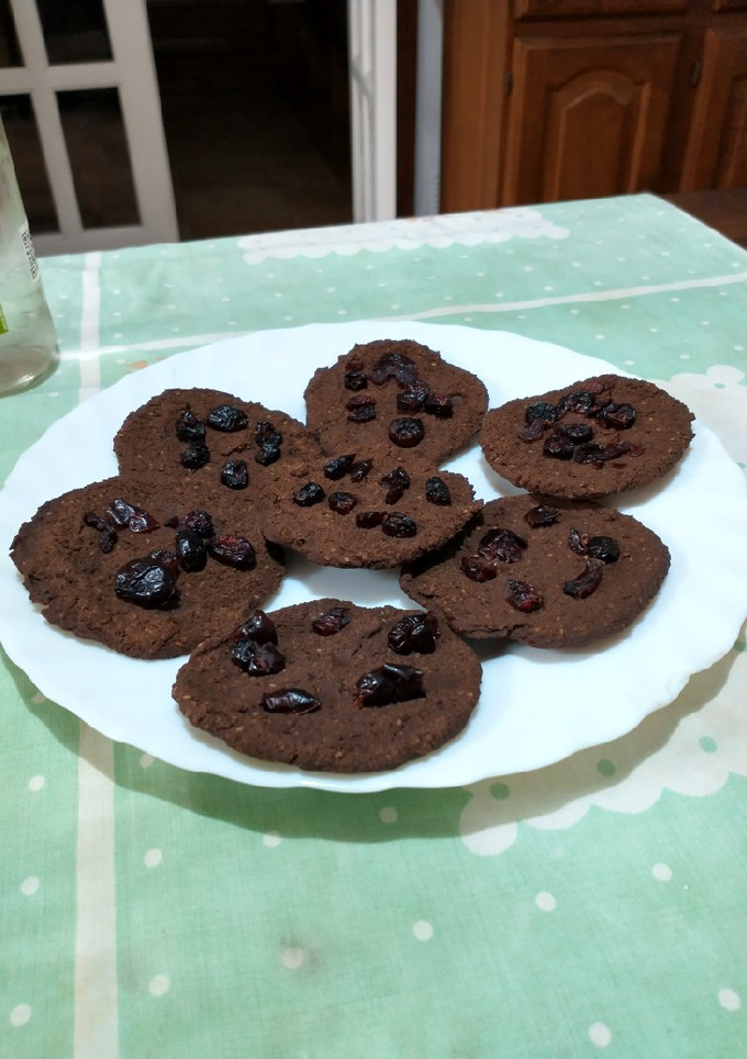 Una foto de Galletitas de chocolate (veganas, de lentejas y harina de arroz)