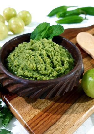 A picture of Amla Spicy Chutney.