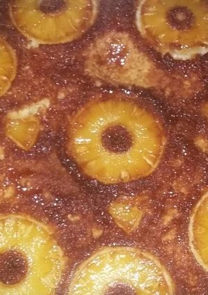صورة لوصفة كيكة الاناناس🍍🍍🍍