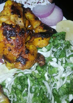 A picture of Tandoori grilled chicken.