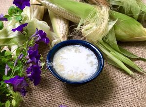 Hình của món Chè Bắp Cốt Dừa Tươi.