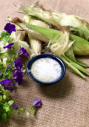 Hình của món Chè Bắp Cốt Dừa Tươi.