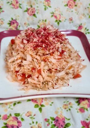 عکسی از دستور سالاد (ریشه های زمستانی)