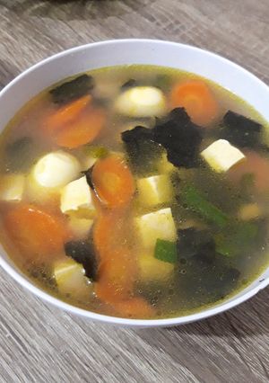 Foto resep Sup Tahu Nori