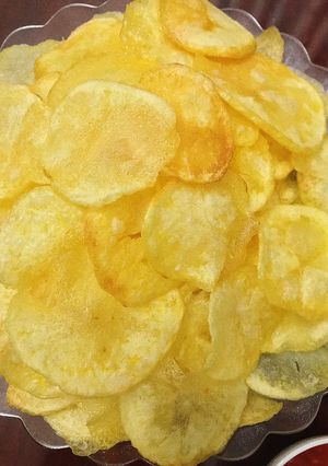 Hình của món Snack khoai tây.
