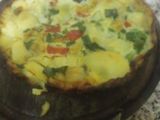Tortilla de papa liviana #cena 🎃