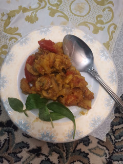 عکسی از دستور مخلوط سبزیجات 🧅🍅🥔🧄🍆