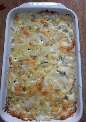 Foto de Gratinado de abobrinha e palmito