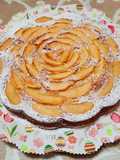 Torta della nonna con mele e arancia