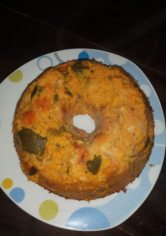 Una foto de Budín de verduras