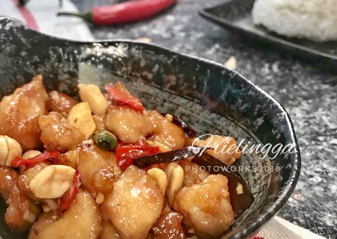 Yuk intip, Bagaimana cara buat Kungpao Chicken 🐓  nikmat