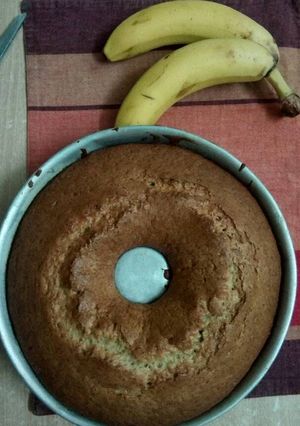 Una foto de Bizcochuelo de banana